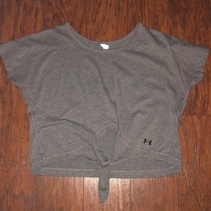 Super Cute Front Tie Workout Tee